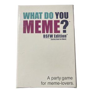 Board game What Do You Meme? Barely Safe for Work Edition Card Game